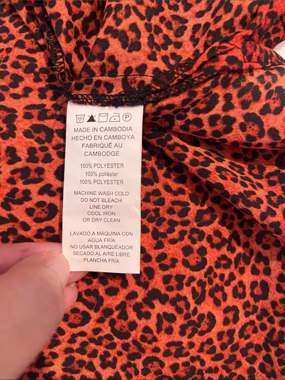 Michael Kors | Orange Rust Roll Tab Sleeve Blouse Top Sz L